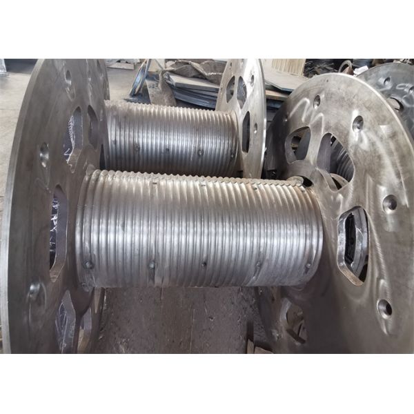 Smooth Rope Winch Drum Covered Lebus Grooved Split Sleeves For Oil Well