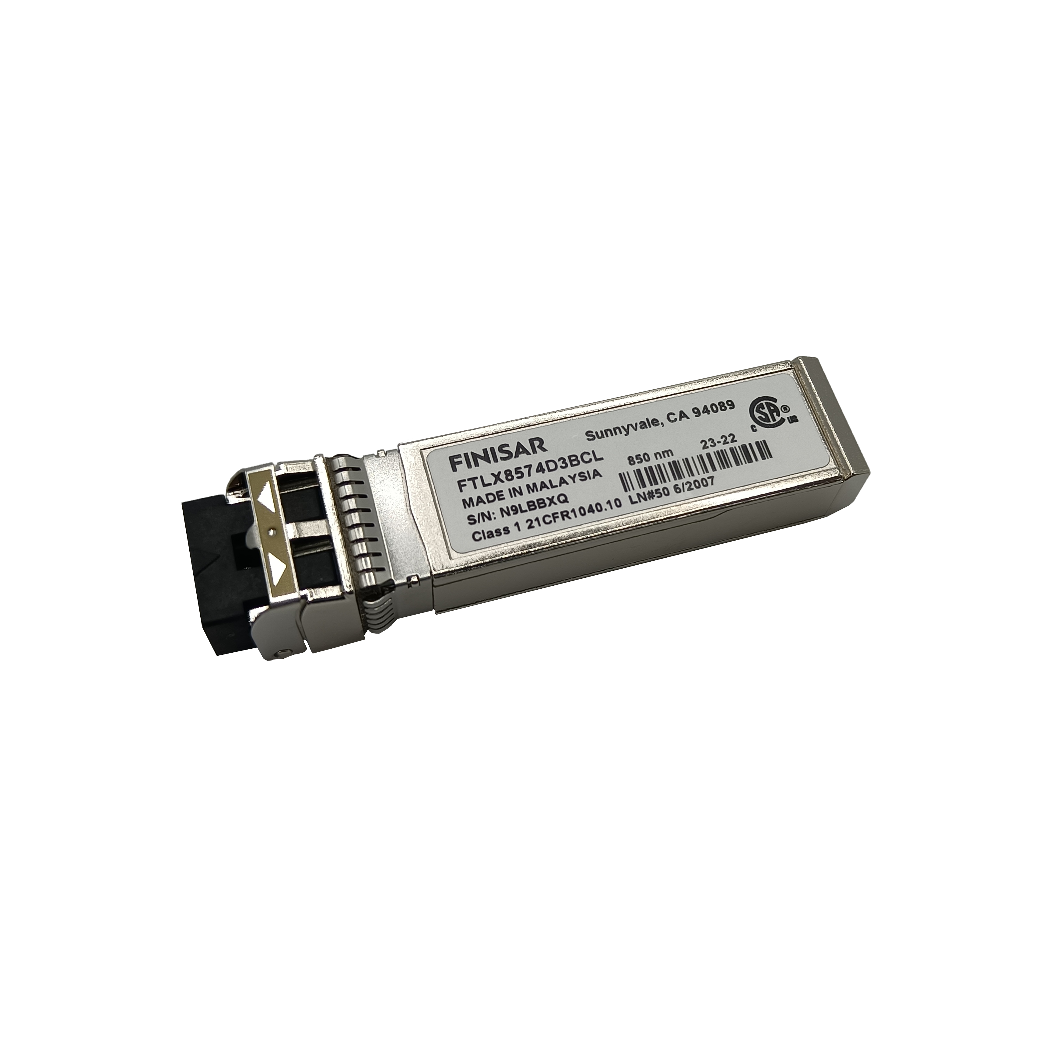 Buy cheap Finisar FTLX8574D3BCL 10G SFP+ Optical Transceiver 850nm 400m from wholesalers