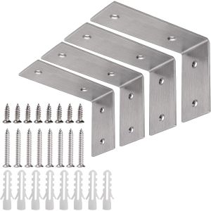 Buy cheap Custom Polished Metal Aluminum Mounting Wall Support Bracket with Drilling Process from wholesalers