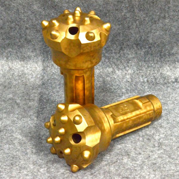 Buy cheap 90mm,100mm,110mm and 130mm low air pressued DTH button drill bit for granite drilling from wholesalers