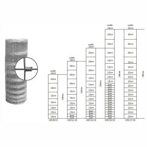 10-200m Length Cattle Field Fence Galvanized Iron Wire High Strength