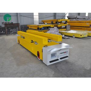 Buy cheap Warehouse rechargeable automatic RGV Electrtical Rail Transfer cart from wholesalers