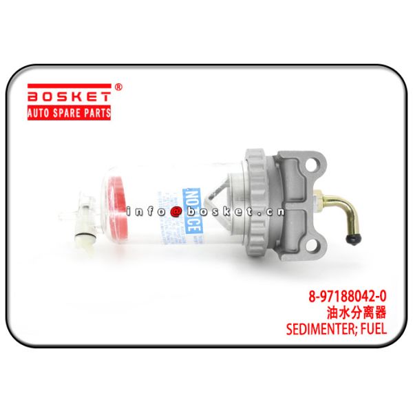 Quality 4HE1 NPR Isuzu Engine Parts 8-97188042-0 8971880420 Fuel Sedimenter for sale