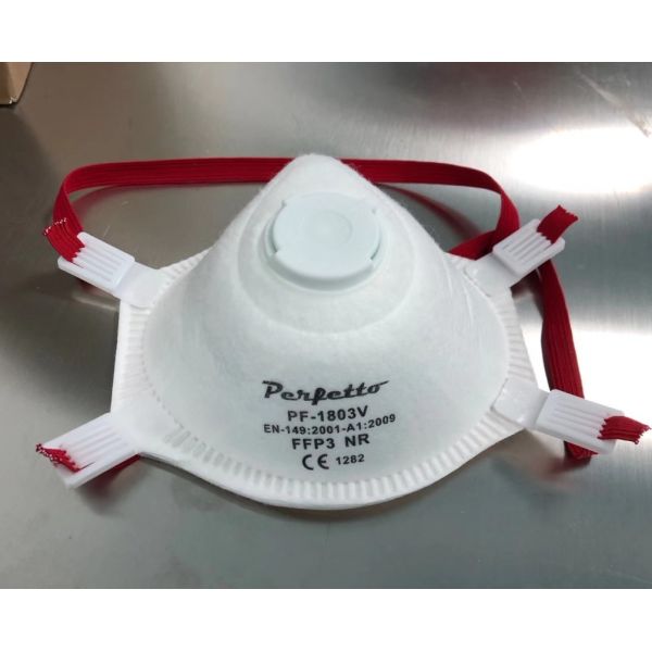 Ce FDA Certified Rated Ffp3 Dust Mask with Exhaust Valve Virus Protect Reuseable Headband Masks Manufacturer