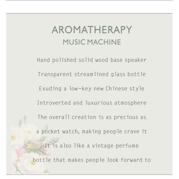 Aromatherapy essential oil music machine AM01 - Complete unit display