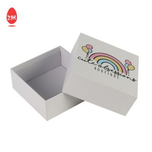 Buy cheap Embossing  White Cardboard Gift Packaging Box With Matte Laminated from wholesalers