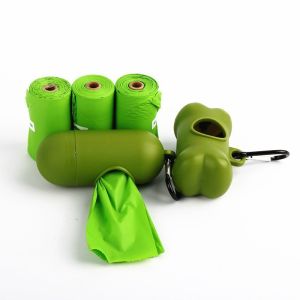 Pet Garbage Bag Biodegradable Materials Poop Pickup Dog Poop Bag Capsule