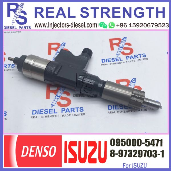 Diesel Engine Fuel Pump Injector Assemblies 095000-5471 Common Rail Injector 8-97329703-2 for ISUZU