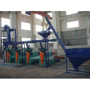 Fine Rubber Powder Pulverizer / Abandoned Tyre And Rubber Grinder Mill