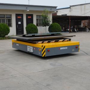 Buy cheap Industrial Flatbed Battery Transfer Cart Self Propelled Hand Operated from wholesalers