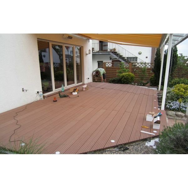 Buy cheap Durable WPC Deck Flooring , Engineered WPC Decking Lumber Board from wholesalers