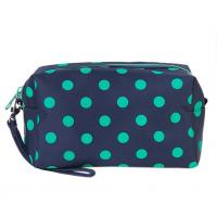 Buy cheap Multi Colored Compact Zipper Pencil Bag Ladies Cosmetic Pouch Polyester product
