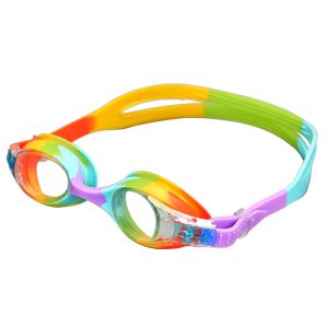 Anti-Fog and UV Protective Children Swimming Goggles with Adjustable Strap and