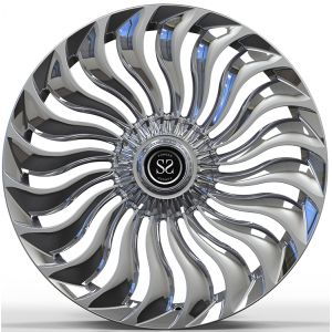 Buy cheap S500 W222 Chrome Custom 1PC Forged Wheels 20x8.5J from wholesalers