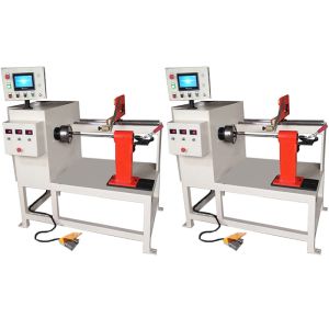 China PLC Controlled Small Coil Winding Machine With Automatic Wire Laying Function on sale China PLC Controlled Small Coil Winding Machine With Automatic Wire Laying Function on sale