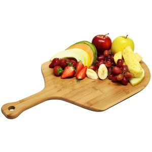 Buy cheap Easy Cleaning Bamboo Pizza Board Wooden Serving Tray FDA SGS Certificate from wholesalers