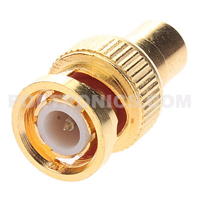 Buy cheap BNC-RM11 Gold Plated BNC Male to RCA (Phono) Female Adapter from wholesalers