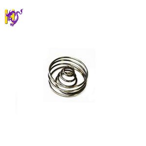 China Stainless Steel Zinc Conical Lithium AAA Battery Contact Spring For Air Cleaner on sale