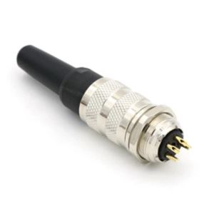 Buy cheap M12 M16 solder type 5 pin 8 pin waterproof Antenna Male Female PCB panel mount AISG connector from wholesalers