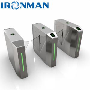 Buy cheap Office Buildings and Hotels Flap Turnstile Gate with Face Recognition RFID QR Code from wholesalers