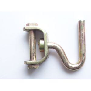 Double J hook, wire hook , Accroding to EN1492-1, ASME B30.9, AS/NZS 4380