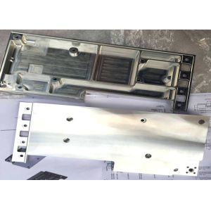 Buy cheap Shielding Cover CNC Machining Metal Parts High Precision Shot Blasting from wholesalers