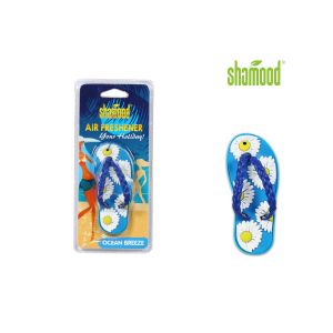 Buy cheap Slipper Shaped Ocean Breeze Smell Cute Hanging Car Air Freshener from wholesalers