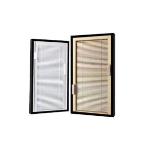 Buy cheap Built In Central Control System Minetal Blinds Kit with Hollow Louver and Glass product