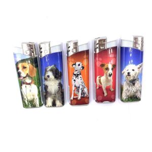 Buy cheap Plastic Transparent Disposable Cigarette Lighter Refillable Gas Encendedor Custom from wholesalers