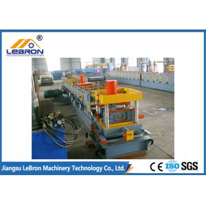 China Gray color CNC Control High Speed C Purlin Roll Forming Machine at factory direct sell price 2018 New Type on sale