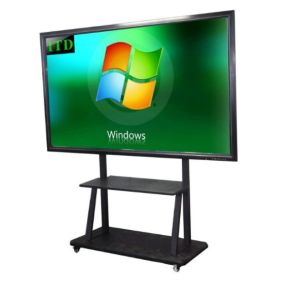 China 65-98'' Industrial LCD Interactive Whiteboard HD All In One Fanless Touch PCs PCAP Andorid J1900 on sale