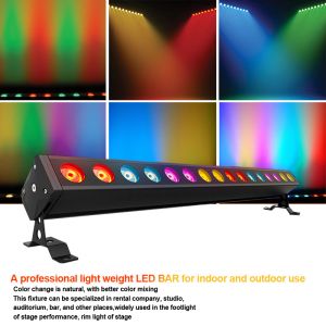 16x5w Led Wall Wash Outdoor Lighting Bar 4in1 With Dmx512 Lights 9CH Channel