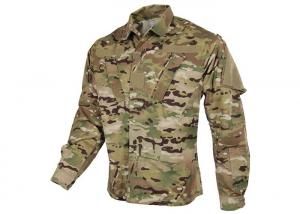 Buy cheap Tilted Chest Pocket Polyester Army Military Uniforms / Winter Work Jackets product