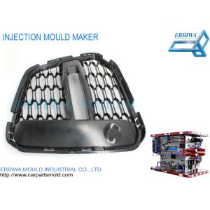 Car Plastic Injection Mould Custom Auto Front Bumper Vents Grille Parts