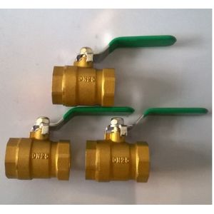 Buy cheap DIN3202 DN25 Threaded Brass Body PTFE Seat Ball Valve from wholesalers