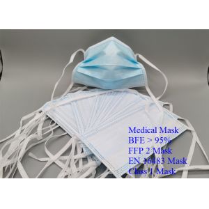 Buy cheap Prevent Coronavirus Disposable Medical Mask Latex Free With Iso Ce Certification from wholesalers