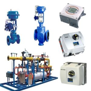 Flanged PFA PFA Liners Pneumatic Control Valve Positioner Samson with 4-20 mA