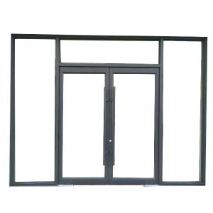 Buy cheap House Projects Soundproof Aluminium Spring Door with Push and Pull Opening Method from wholesalers