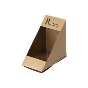 Buy cheap FDA Disposable Takeaway Sandwich Boxes 4.8''X4.8''X2.8'' from wholesalers