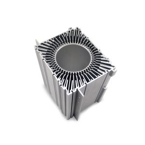 Buy cheap Square rustproof Aluminum Extrusion Heat Sink With Anodizing Nature Flexible from wholesalers