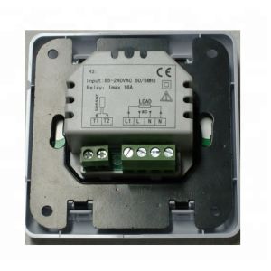 Buy cheap Blue/Green/White Backlight Thermoregulator Touch Screen Thermostat Temperature Controller from wholesalers