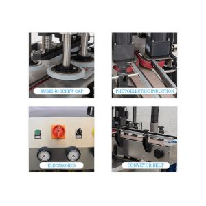 Buy cheap Induction Glass Jar Automated Bottle Filling Machine Antiwear 2000mm 2000W from wholesalers