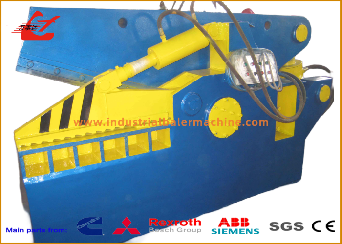 Buy cheap Compact Alligator Shear Machine For Scrap Metal Cutting-Manual Or PLC Operation，800mm Blade from wholesalers