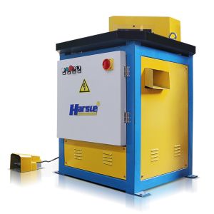 Buy cheap QF28Y-8*300 Fixed Angle Hydraulic Notching Machine, angle notching machine from wholesalers