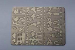 China Red Antique Bronze Copper Stainless Steel Sheet 1000-2000mm Width on sale