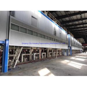 Buy cheap 5700mm Kraft Paper Jumbo Roll Machine Virgin Pulp 400m / Min product