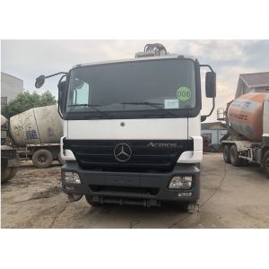 China Second Hand Truck Mounted Concrete Pump Zoomlion Benz 40M on sale