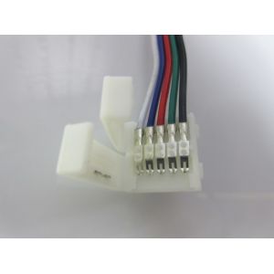 Buy cheap solderless 5pin led connector for RGBW led strip from wholesalers
