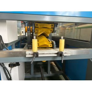 Buy cheap Customized Plastic PVC Window Fence Wall Panel Profile Extrusion Machine Production Line from wholesalers