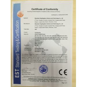 Shenzhen Xingfengshun Science and Technology Co., Ltd Certifications